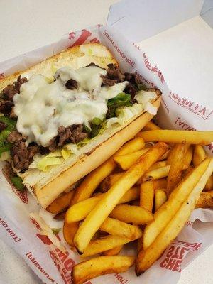 Philly Cheese Steak & Fries