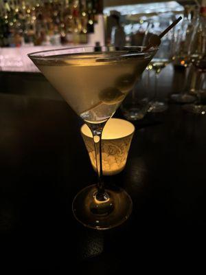 Dirty martini before opera