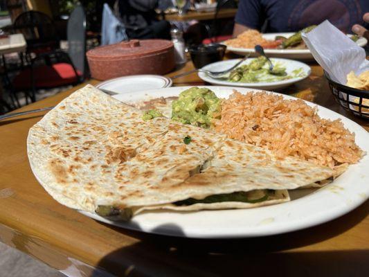 Vegetarian Quesadilla