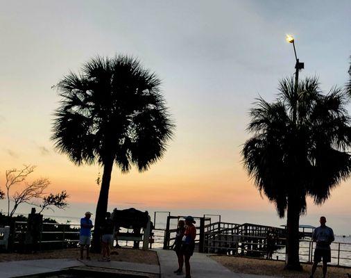 Sunrise at Safety Harbor.