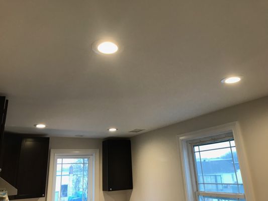 Beautiful recessed lights!