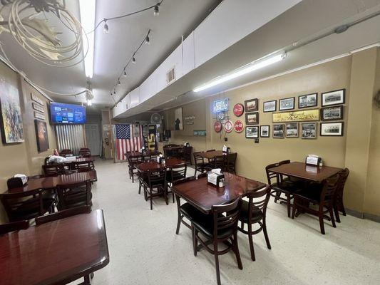 Interior dining area