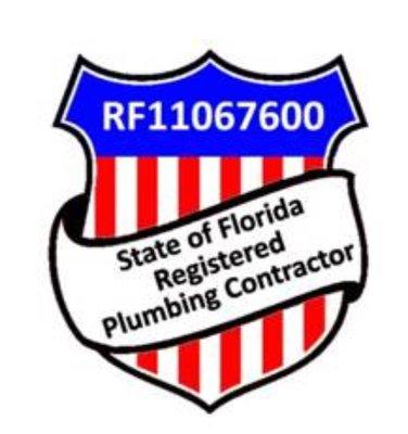 State of Florida Licensed Plumber