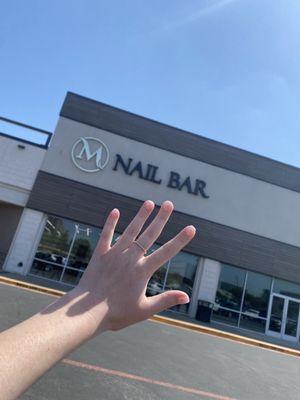 M nail bar is my favorite!!!!