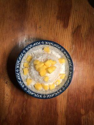 coconut & rice dessert