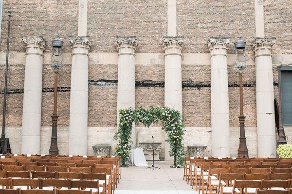 South Building - Courtyard
Ceremony