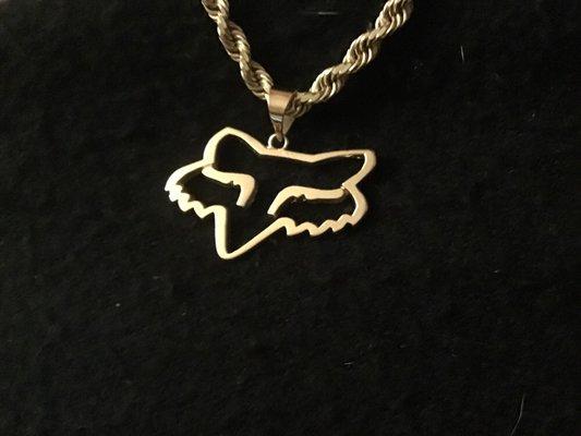 Fox pendant on point!!!