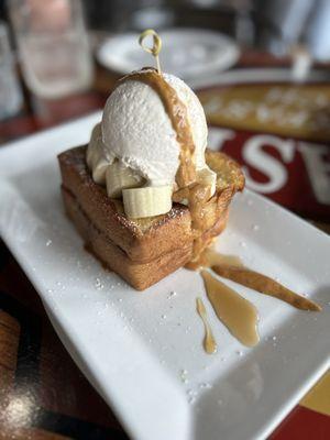 Banana Dulce de Leche French toast