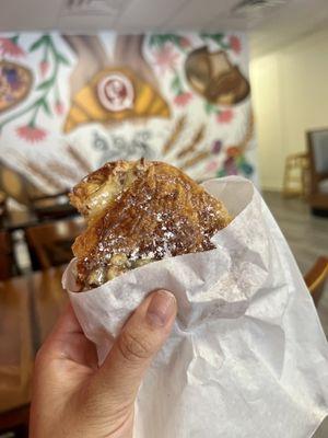 Chocolate almond croissant