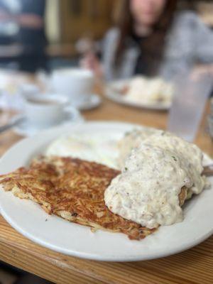 Biscuits and gravy