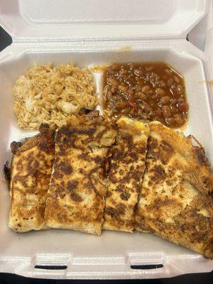 Great food not stingy at all #Support your local Black owned Business