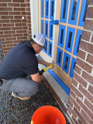 Door installation