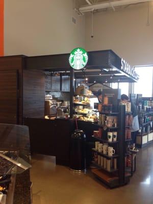 Starbucks inside