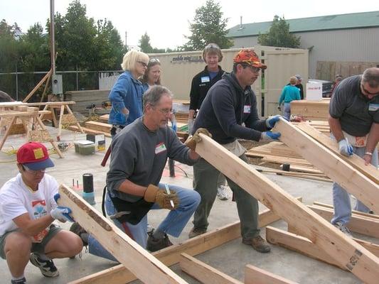 Parkrose UMC and Habitat For Humanity