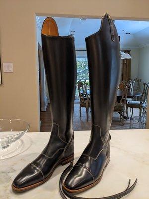 Petrie Sportive Tall Boots ordered via Dressage Extensions