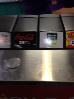 They have coke zero