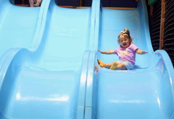 The slides are so fun!!