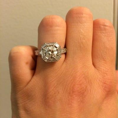 custom engagement ring