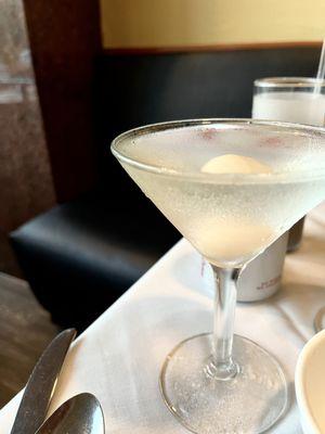 Because When School's Out @ 3, A Drink Is In Order: (Lychee Martini)