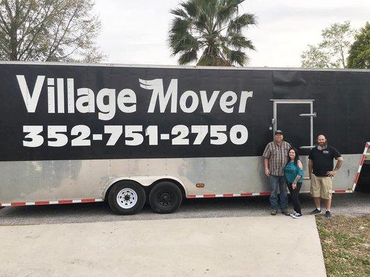 Big thank you to Matt and Wendi Loiacano! Donnie and Donald were their movers. We have the best customers!