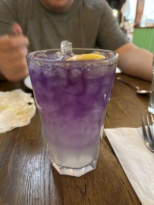 Butterfly pea lemon