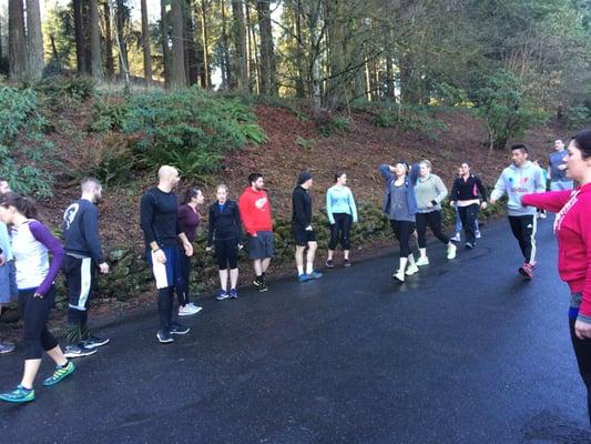 Mt. Tabor CrossFit at Mt. Tabor Park!!