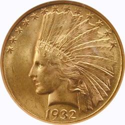 U.S. Gold $10 Indian