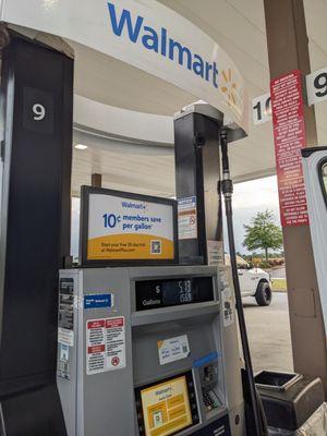 Walmart Fuel Station, Warner Robbins