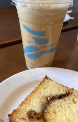 Cinnamon Coffee Cake & Medium Iced Crafted Carmel Press