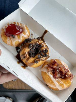 Raspberry The Ninja (Oreos w/coffee glaze) Maple Bacon