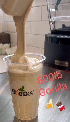 #1 Performance Smoothie, the 800lb Gorilla which is great for a post workout recovery and meal replacement.