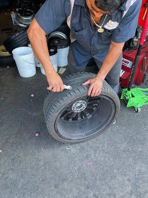 Tire repair