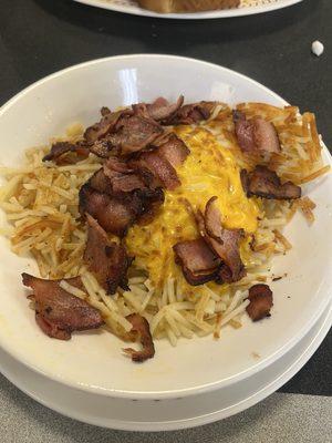 Bacon Hashbrown Bowl (no eggs)