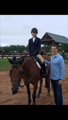 Leah & Scott #horseshowdads