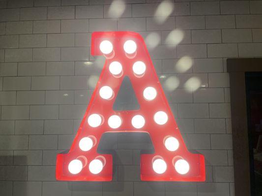 A for Arby's!