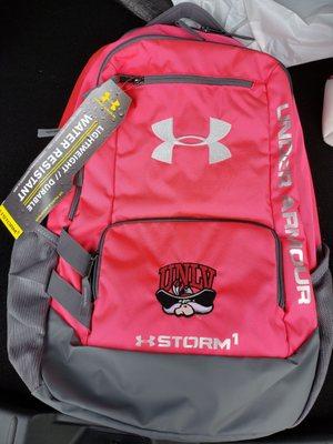 Cute backpack with Hey Reb on it! Love to show I'm part of the UNLV family! :-)