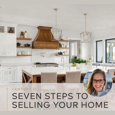 There are seven steps to expect when selling your home with me. As your agent, I will guide you through the process of selling your home.