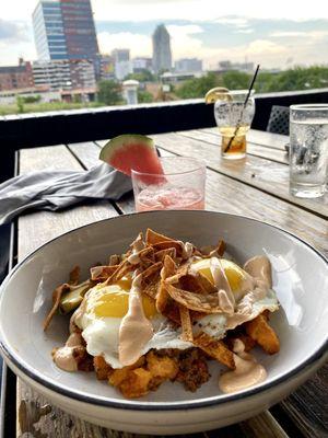 Sweet potato hash