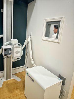 X-ray area on consultation