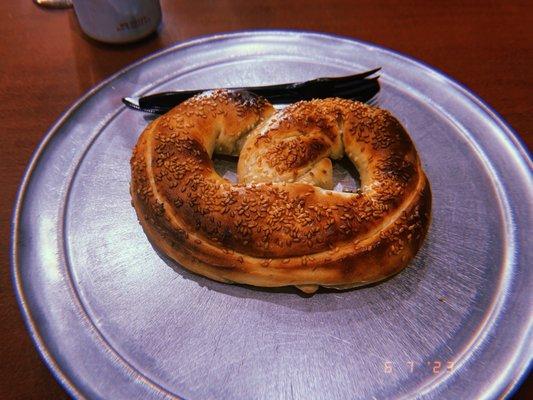 Jalapeno and Cheese Pretzel