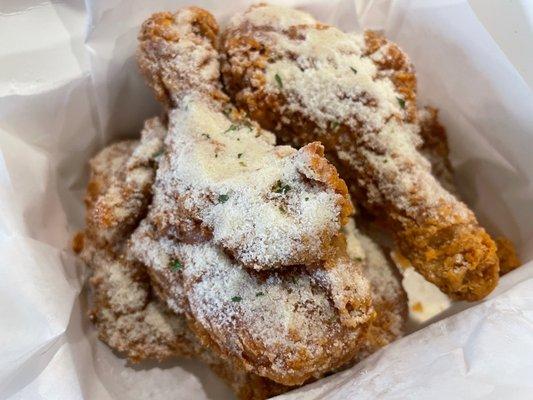 C. 1/2 Crispy Fried Chicken with Honey Butter