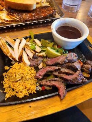 Mix & Match Fajitas (chicken and steak)