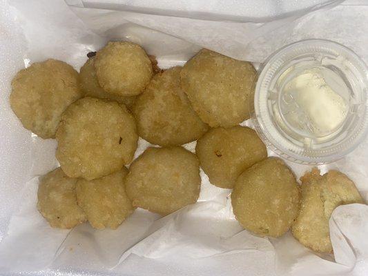 Fried pickles