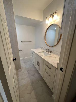 Bathroom remodel