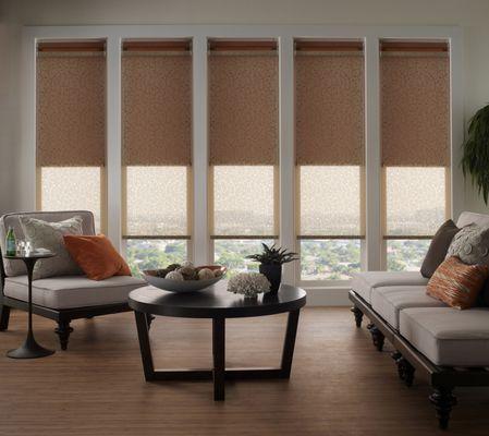 We offer commercial and residential window treatments