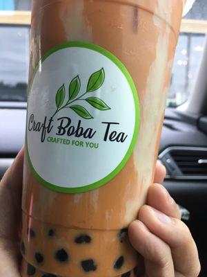 Thai milk tea!