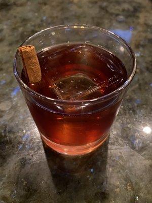 Cinnamon Smoked Old Fashion