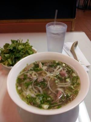 Beef noodle soup