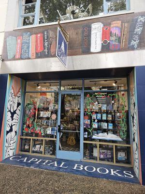 Entrance to Capital Books.