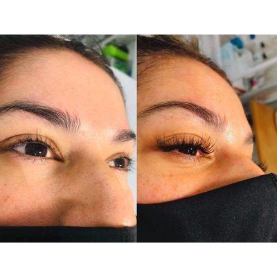 Swispy (Sexy + Wispy) Style Eyelash Extension